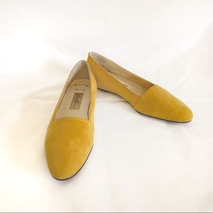 Amalfi Hector Italian Leather Yellow Loafers
